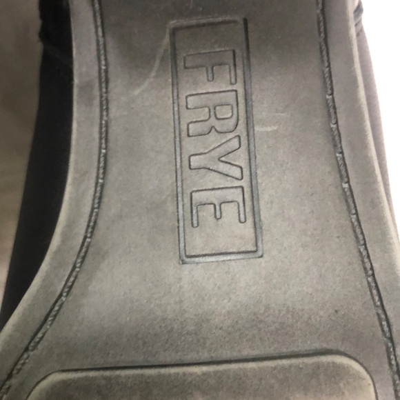 Frye Black Leather Judith Zip Bootie 3471738 Size 10 - Picture 8 of 10